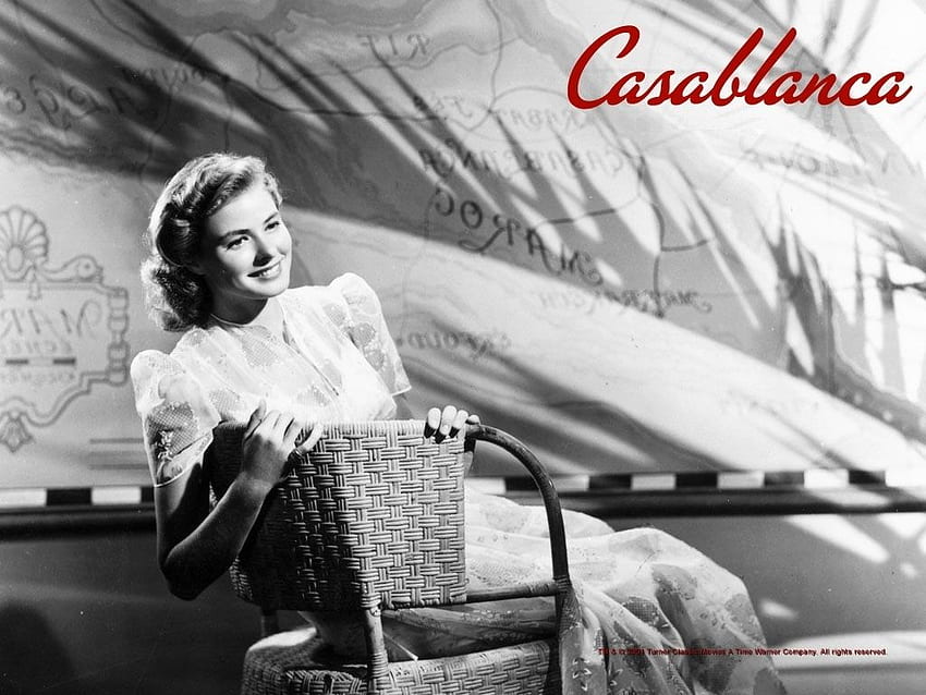 Casablanca - Ingrid Bergman HD wallpaper