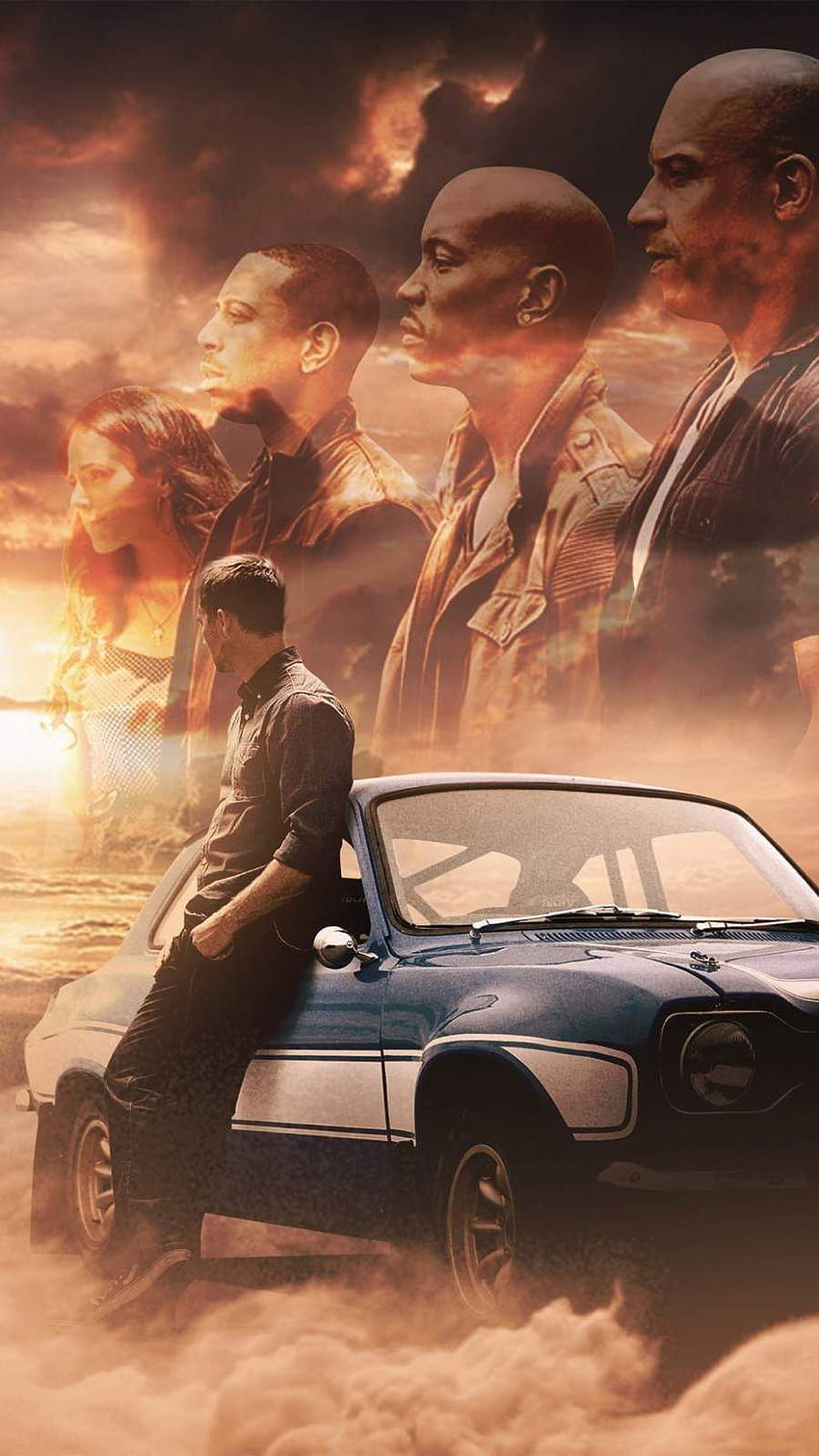 Schnelles und wütendes iPhone. Fast and Furious, Film Fast and Furious, Paul Walker, Fast and Furious 7 HD-Handy-Hintergrundbild