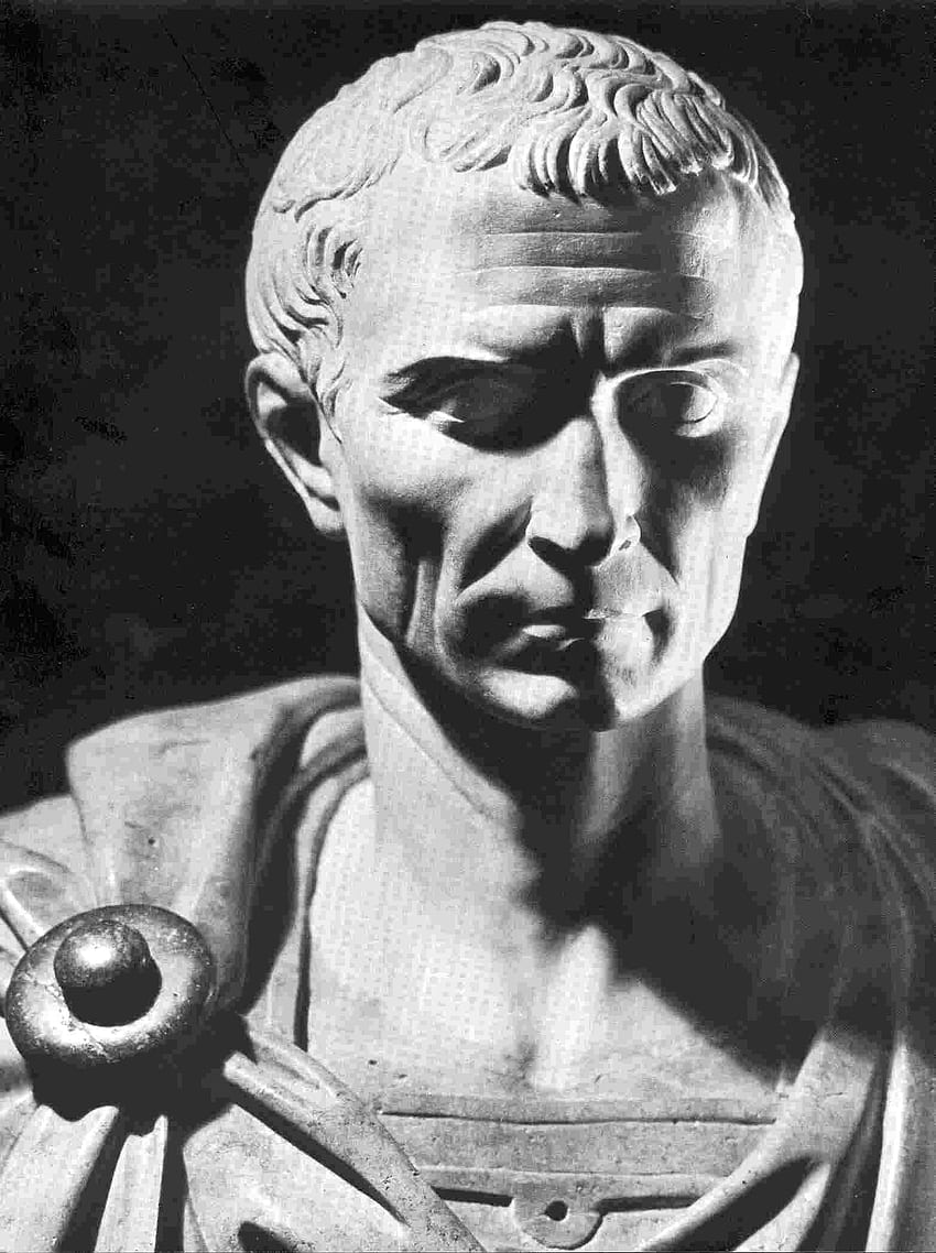 Julius Caesar Marble Statue  Free Stock Photo