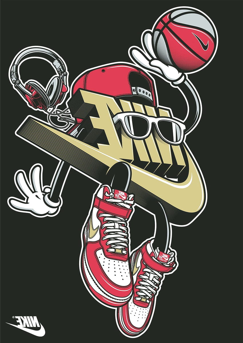 Nike vs Rusc Young アスリート in 2020. Nike art, Nike logo, Jordan logo, Cartoon Nike HD電話の壁紙