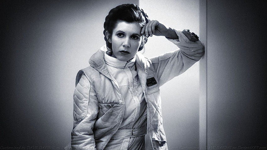 Carrie Fisher Princess Leia XXXIII HD wallpaper