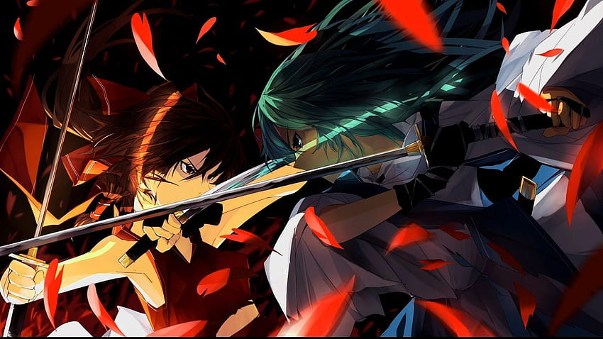 Anime Sword Fight. Cartoon Anime . Anime, Epic Anime Battle HD wallpaper