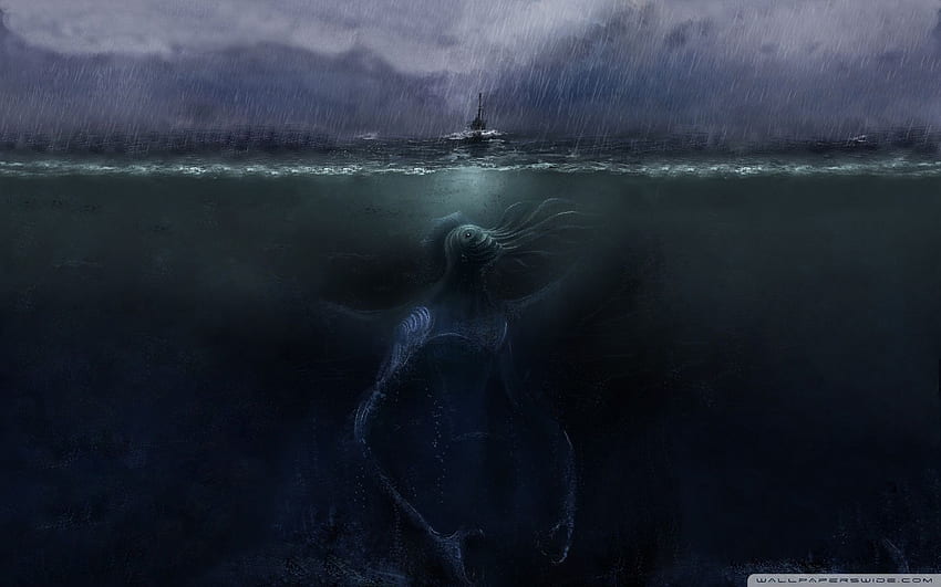 Cthulhu - Full search, Lovecraft HD wallpaper