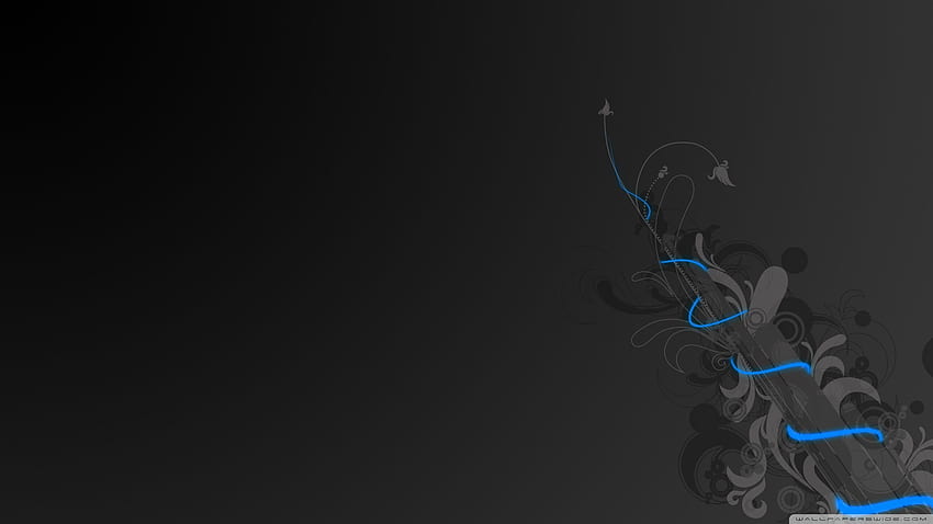 Ps4, tło - czarny abstrakcyjny - -, ciemna grafika Tapeta HD