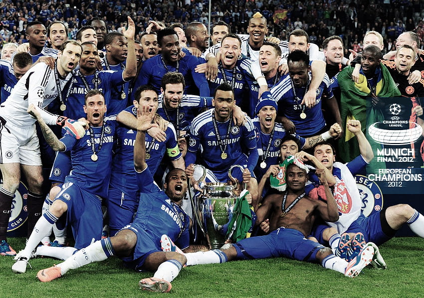 Champions d'Europe 2012. Champions de Chelsea, équipe de football de Chelsea, Ligue des champions de Chelsea, Ligue des champions du FC Chelsea Fond d'écran HD
