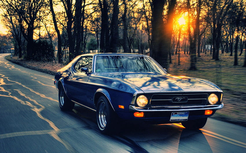 Auto, Autos, Verkehr, Bewegung, Ford Mustang HD-Hintergrundbild