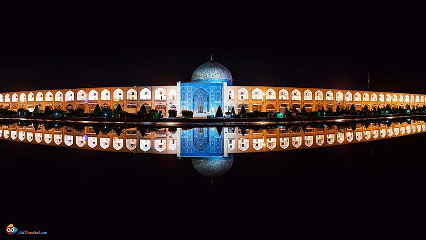 Iran, Isfahan / and Mobile Background, Isfahán HD wallpaper