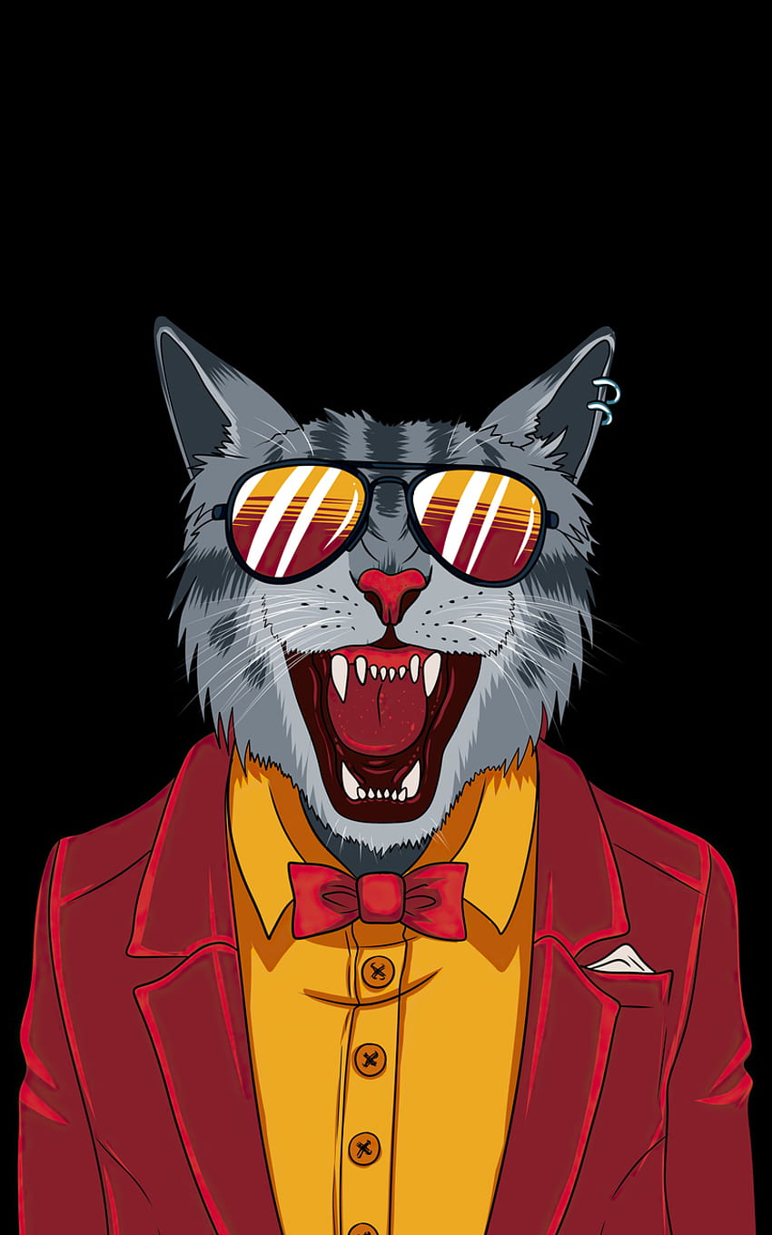 Cool Cat Minimal Nexus 7, Samsung Galaxy Tab 10, Note Android Tablets, , Background, and , Amazing Cat Galaxy HD電話の壁紙