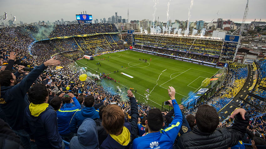 Boca Juniors cierra puertas en el entrenamiento abierto de La Bombonera previo a la final del Superclásico de la Copa Libertadores ante River Plate fondo de pantalla