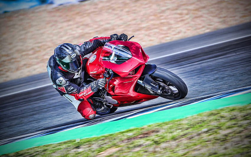 Ducati Panigale V2, , raceway, 2021 vélos, superbikes, R, motos italiennes, 2021 Ducati Panigale V2, Ducati Fond d'écran HD
