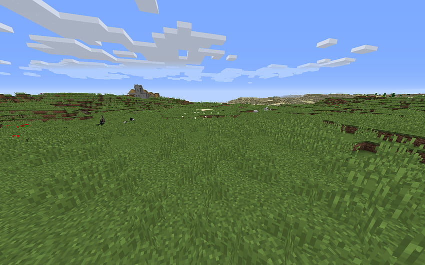 Biome des plaines, plaines de Minecraft Fond d'écran HD