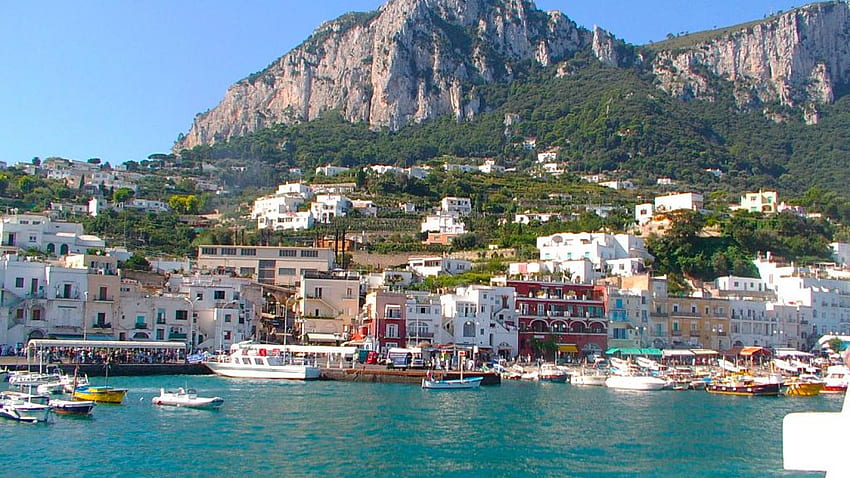 Isle of Capri . Isle Man, Capri Italy HD wallpaper