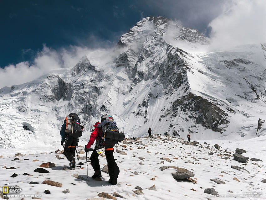 K 2 Climbing Expedition, Karakoram HD wallpaper