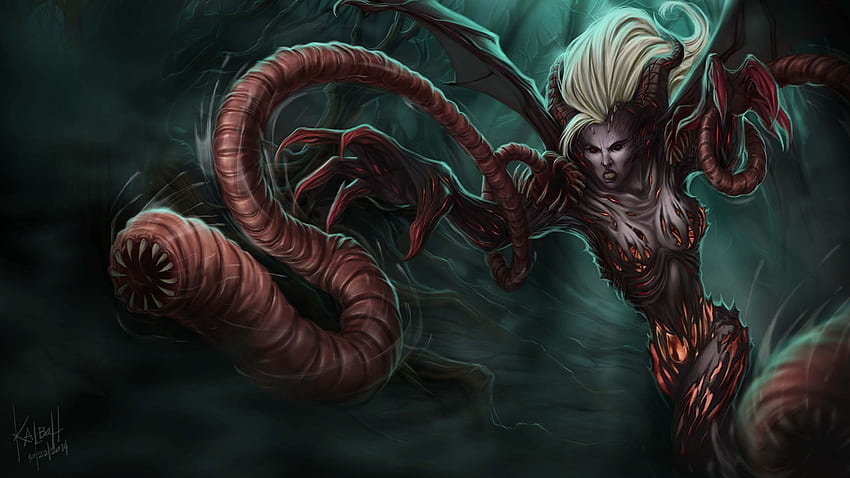 league of legends zyra wallpaper