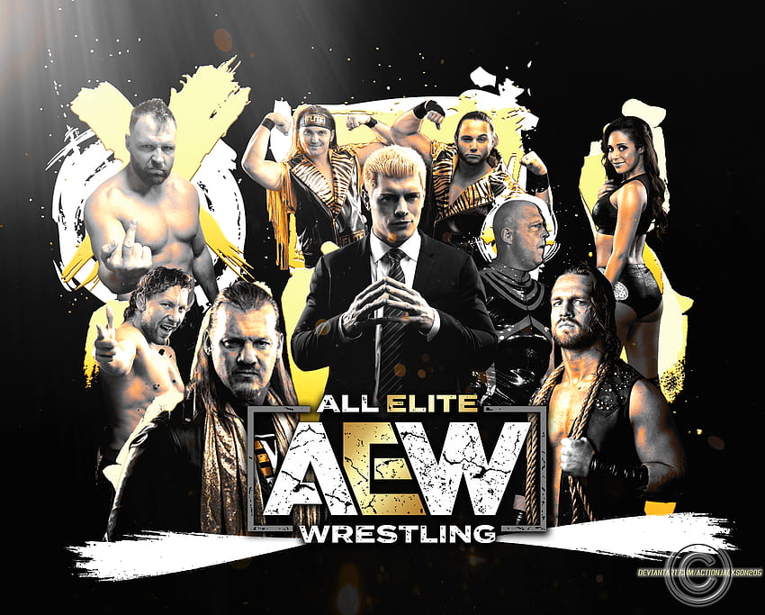 AEW All Elite Wrestling Wallpapers  Wallpaper Cave