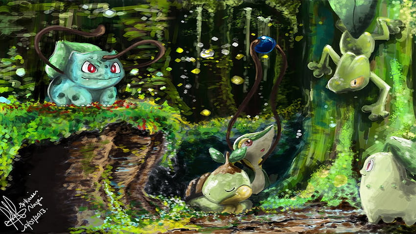 pokemon water starters  a 1280X800 wallpaper featuring the   Flickr