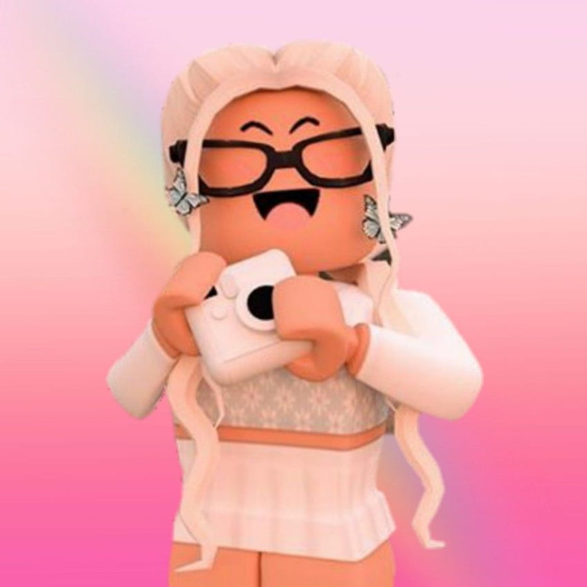 Aesthetic Roblox Girl  Roblox pictures, Roblox animation, Cute tumblr  wallpaper