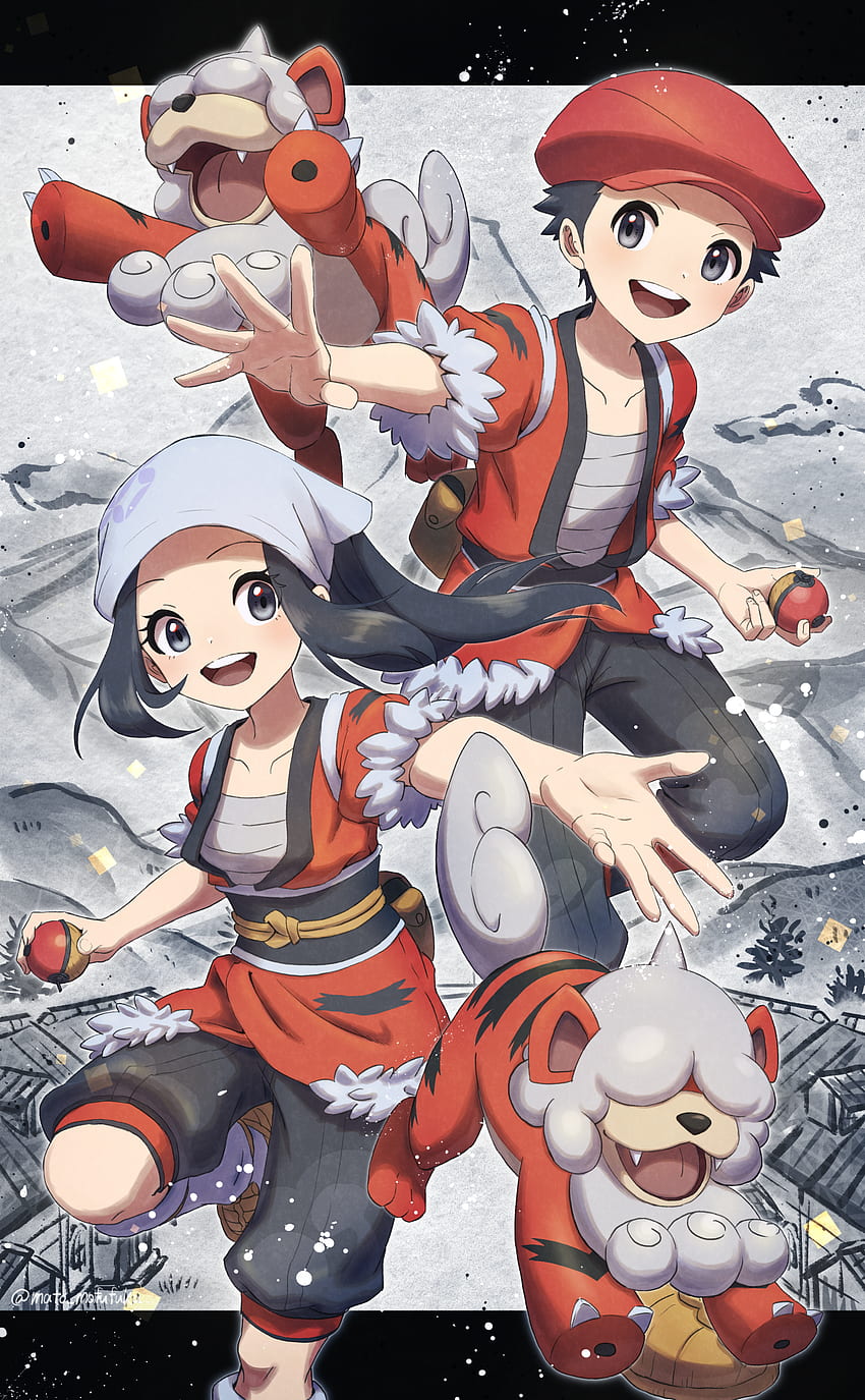 Pokémon Legends Arceus Anime Board, Pokémon Legends: Arceus HD phone wallpaper