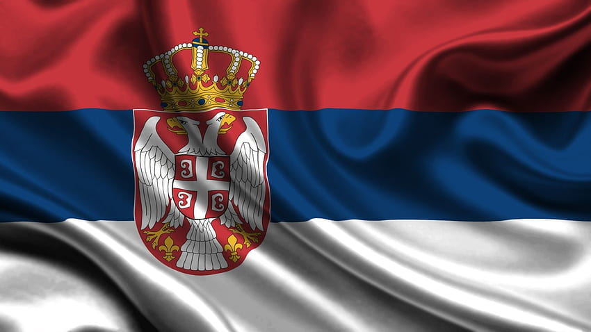 Flagge von Serbien. Serbien, er, er, Serbisch HD-Hintergrundbild