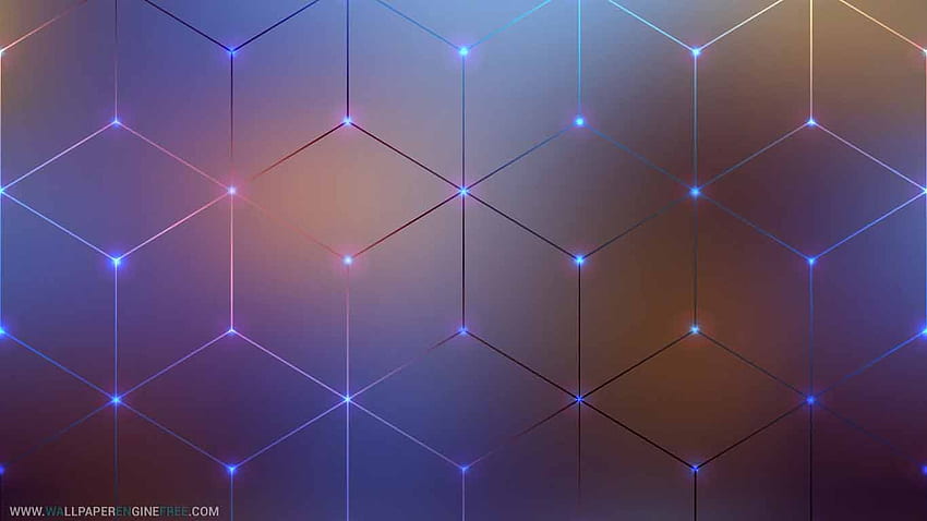 Hex Grid Lines Animated Engine. Engine HD wallpaper | Pxfuel