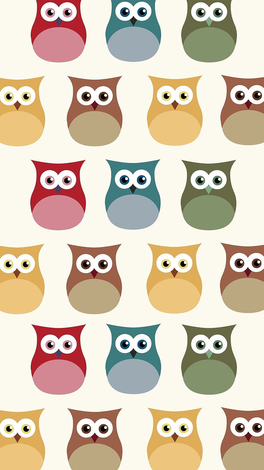 Owl Background, Owl Pattern HD phone wallpaper