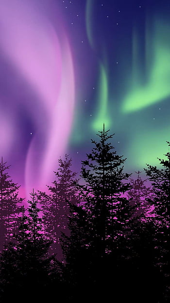 Northern lights iphone HD wallpapers  Pxfuel