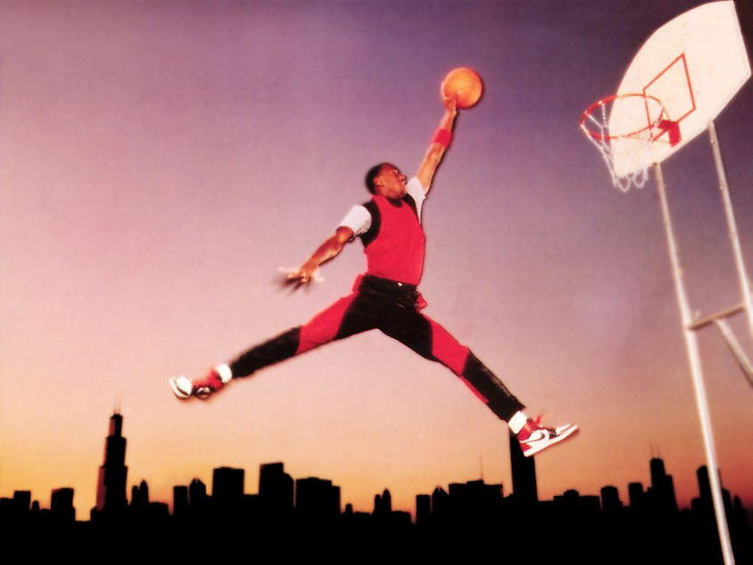 Download Jordan Logo Jumpman Air Wallpaper | Wallpapers.com