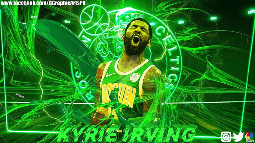 Kyrie Irving 2019, Kyrie Irving Cool HD тапет