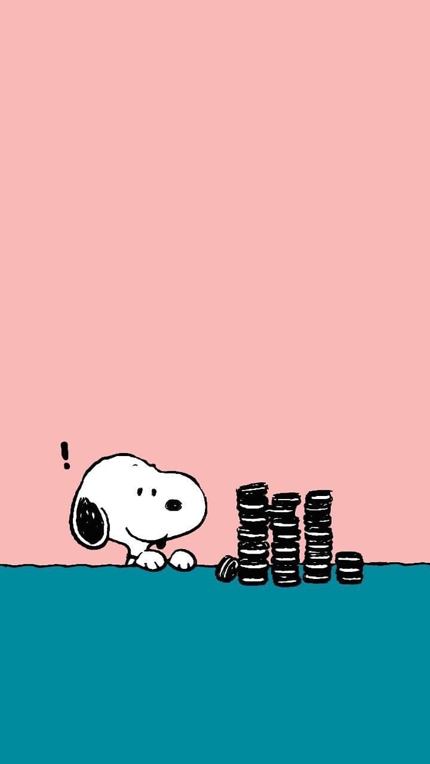 Fond d'écran de téléphone przenośny SNOOPY / kolekcja d'écran de, Cute Snoopy Tapeta na telefon HD