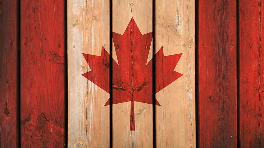 Kanada. Tempat yang Pernah Saya Tinggali atau Kunjungi ♥., Bendera Kanada Keren Wallpaper HD