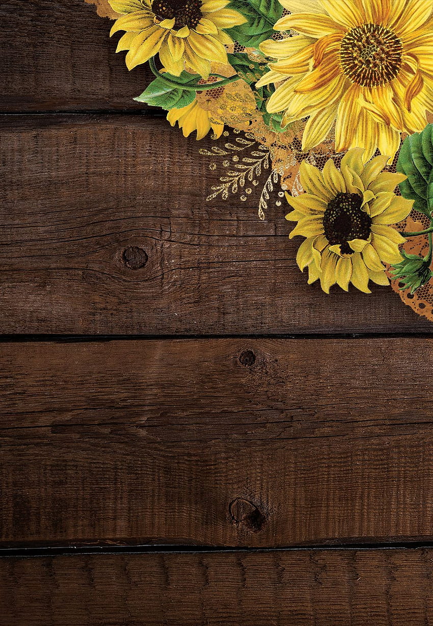 Rustic Sunflowers - Wedding Invitation Template . Sunflower, Rustic Daisy HD phone wallpaper