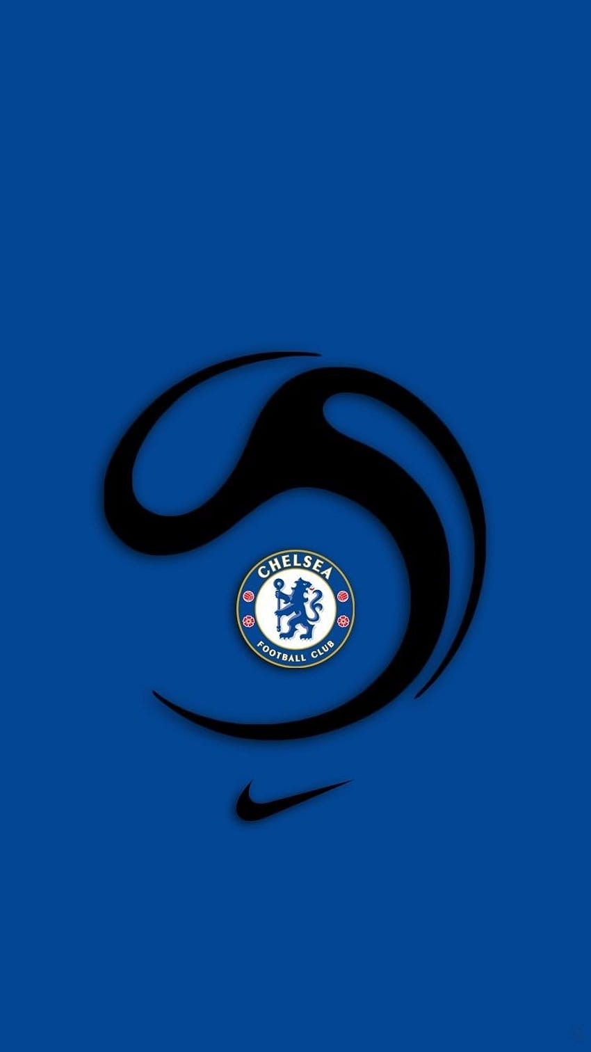 Лого на Chelsea FC за iPhone и мобилни телефони с Android HD тапет за телефон