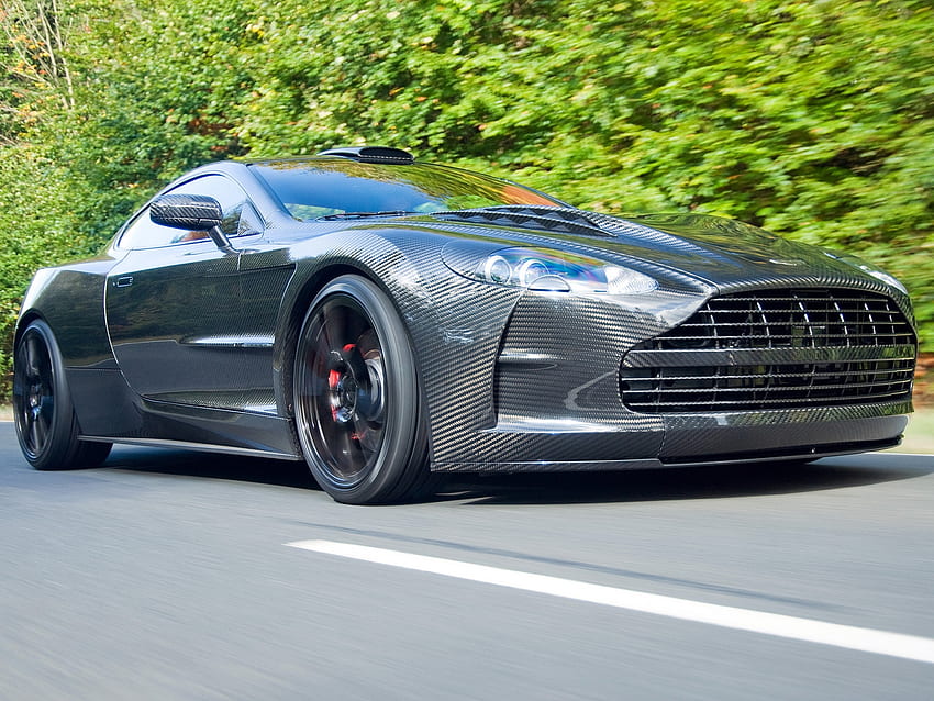กีฬา รถยนต์ ต้นไม้ Aston Martin รถยนต์ มุมมองด้านหน้า ความเร็ว สไตล์ 2009 Mansory Cyrus วอลล์เปเปอร์ HD