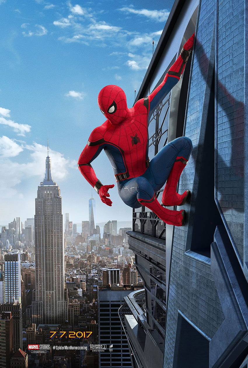 Spider Man: Homecoming 2017 Filmplakate, Spider-Man Homecoming 2017 Poster HD-Handy-Hintergrundbild
