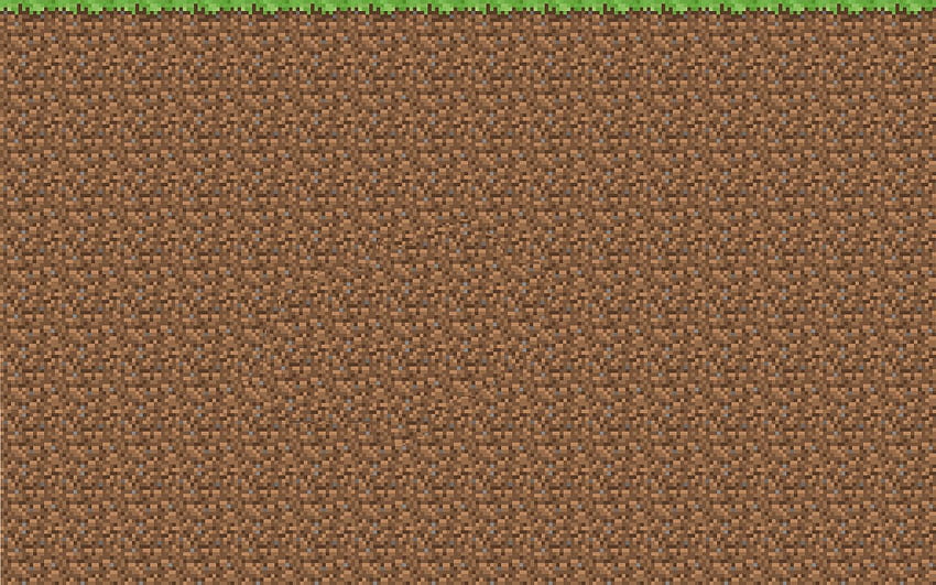 Текстура на мръсотия в Minecraft HD тапет