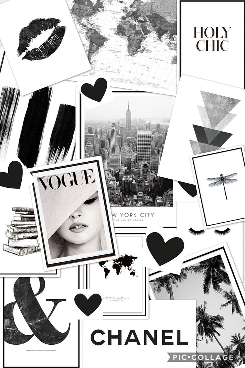 Vogue. Vogue , iPhone tumblr aesthetic, Girly wall art, Black and White  Fashion HD phone wallpaper | Pxfuel