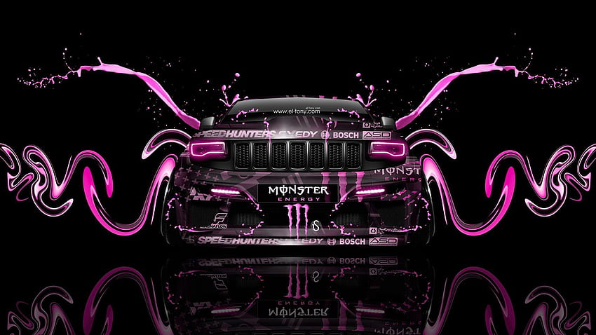 Pink Jeep Logo HD wallpaper | Pxfuel