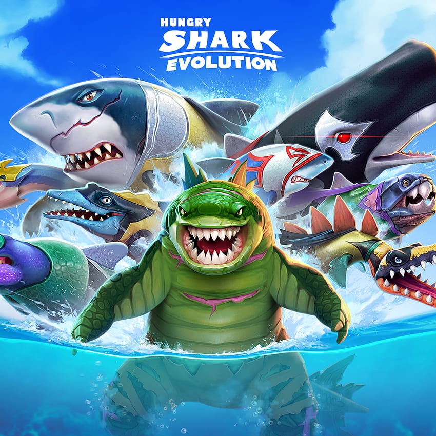Super Hero Sharks!. Shark, Evolution, Shark, Hungry Shark Evolution HD phone wallpaper