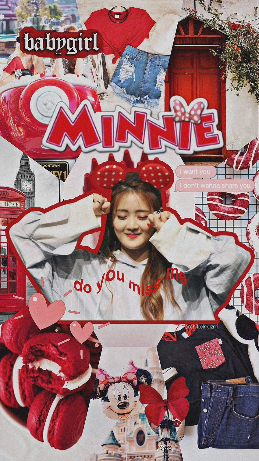MINNIE, Minnie G-idle HD phone wallpaper