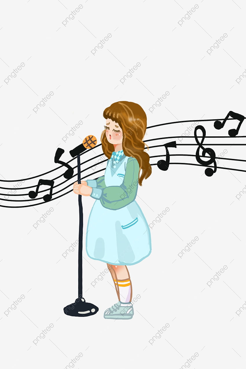 singing vector png