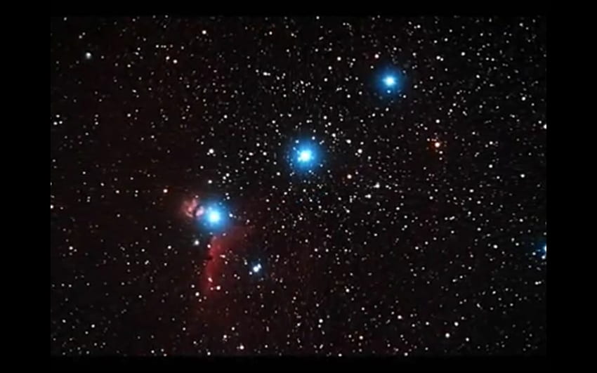 Cintura di Orione, costellazione di Orione Sfondo HD