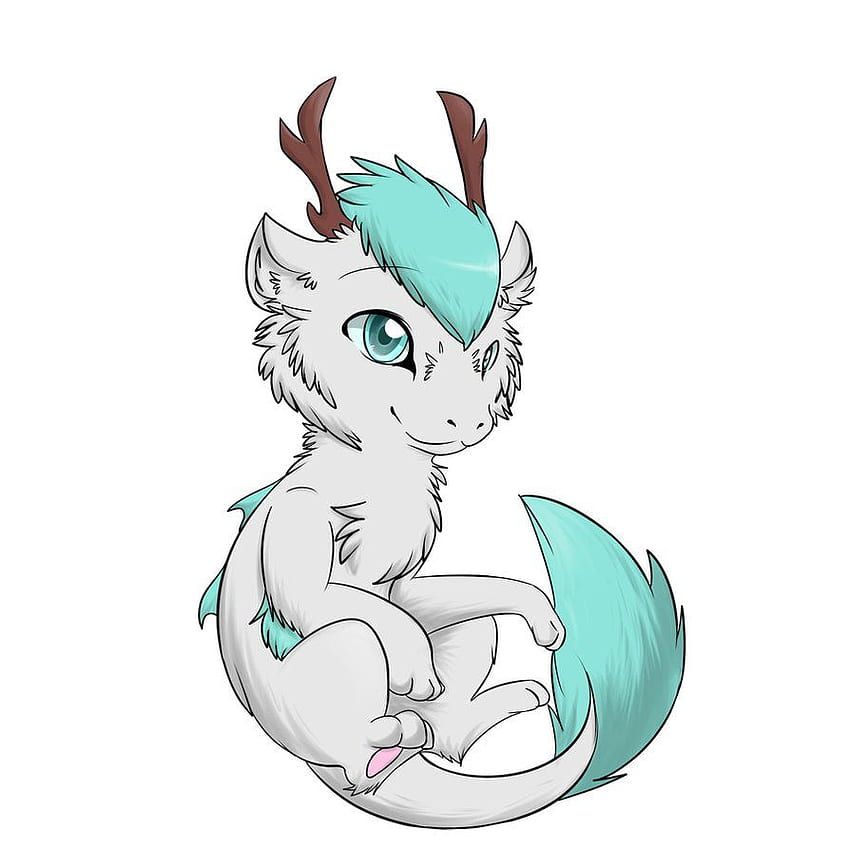 Cute Anime Baby Dragons For Kids  Anime Chibi Dragon  Free Transparent  PNG Clipart Images Download