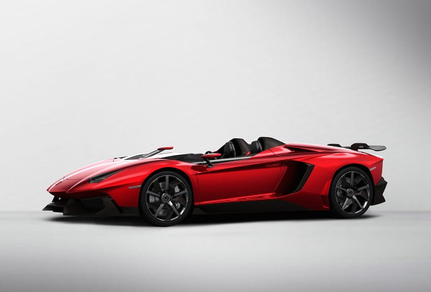 2012 Lamborghini Aventador J, voiture, rouge, 2012, 10, lamborghini Fond d'écran HD