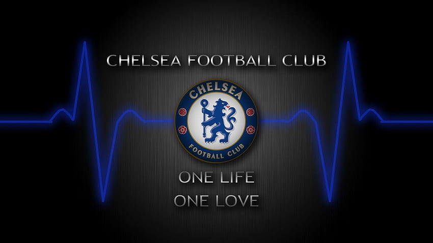 Duży: Chelsea Fc One Life One Love Tapeta HD