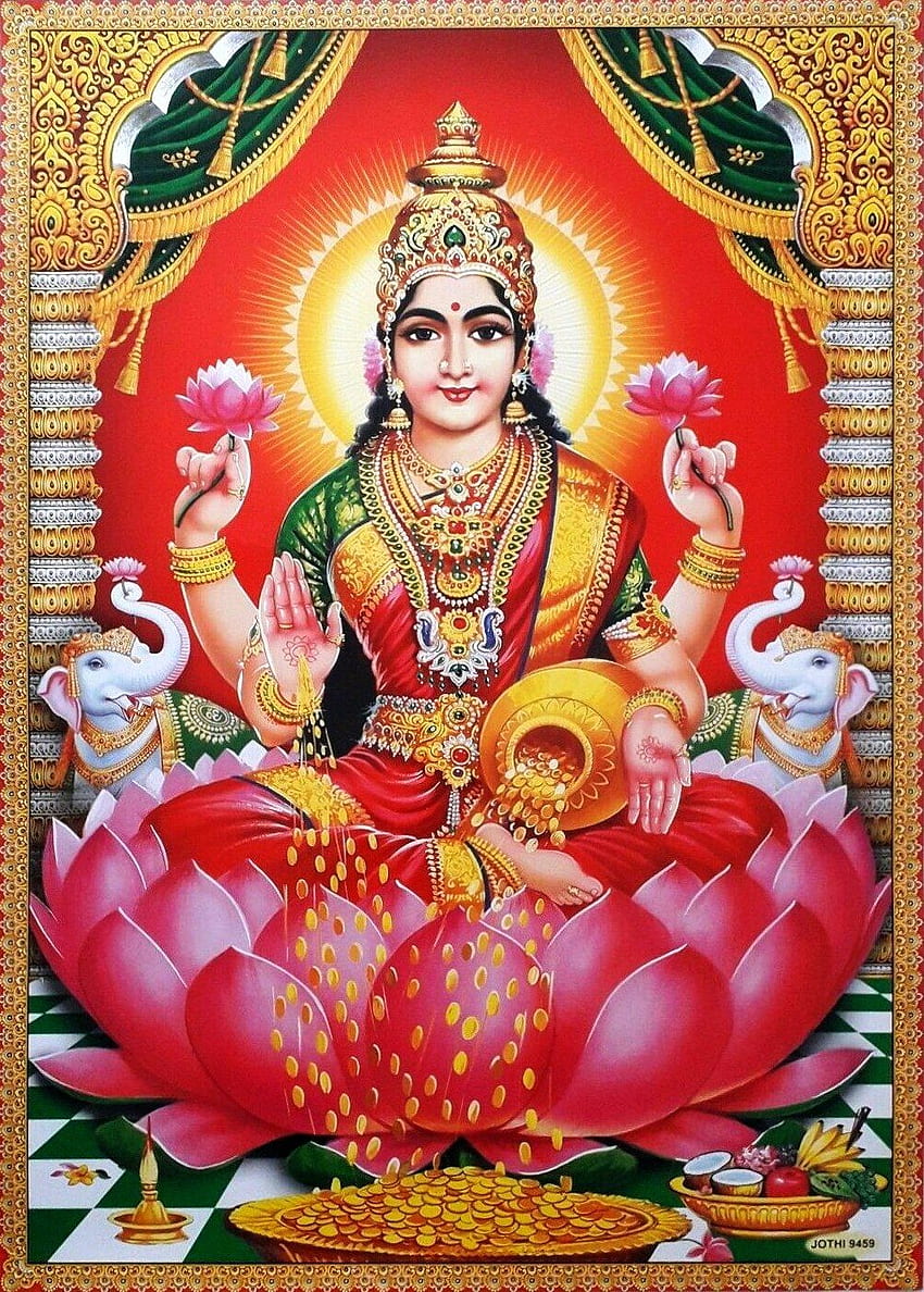 Hindu Cosmos (Post con tag Lakshmi). Devi, Lakshmi, Signore Krishna, Laxmi Devi Sfondo del telefono HD