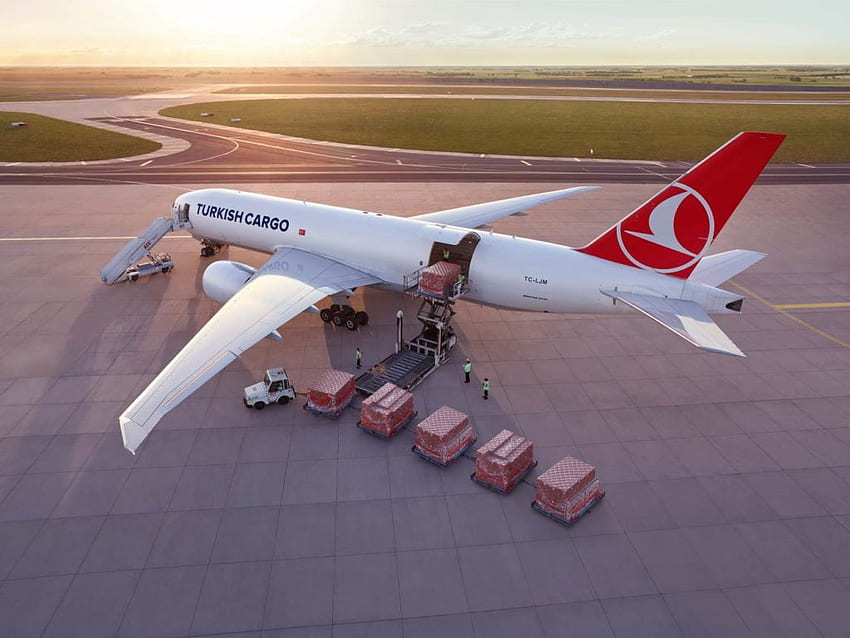 Turkish Airlines affiche un bénéfice rare dans l'industrie au milieu des gains de fret. Monde du fret aérien Fond d'écran HD