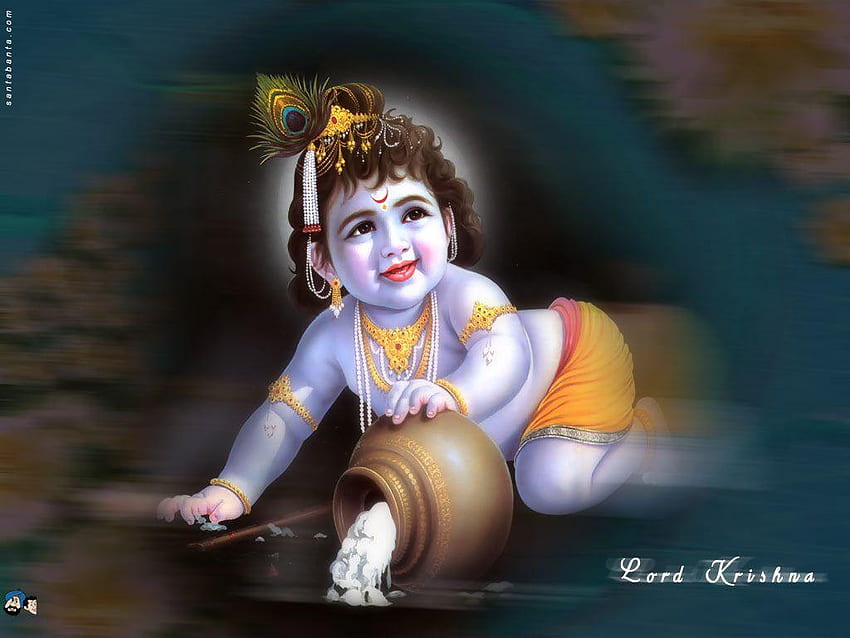 Lord Krishna, Cute Krishna HD wallpaper | Pxfuel