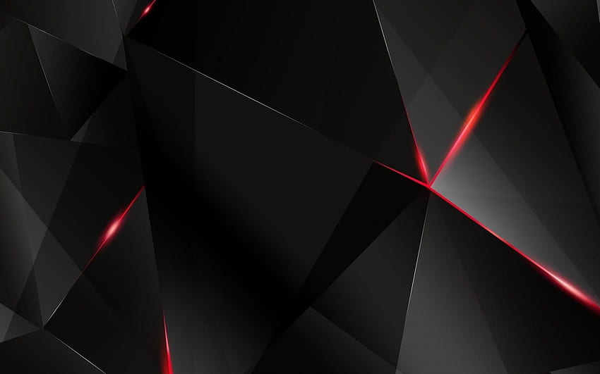 Black for Windows 10 - of 10 - Black and Red 3D HD wallpaper | Pxfuel