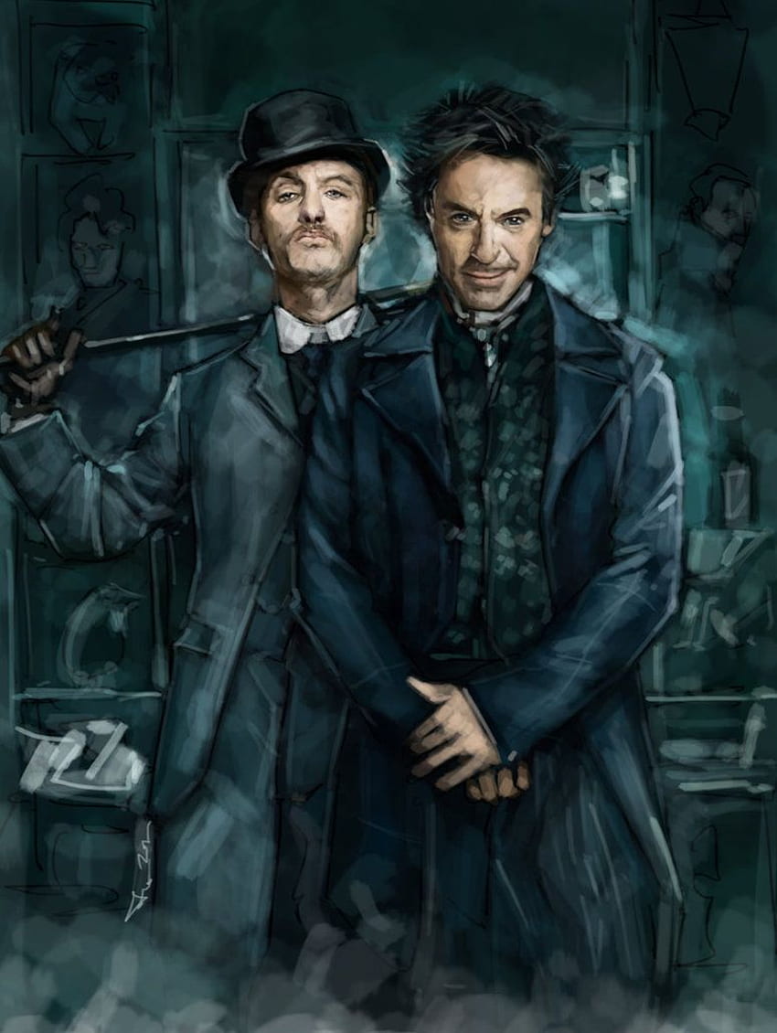 Holmes y Watson en, John Watson fondo de pantalla del teléfono