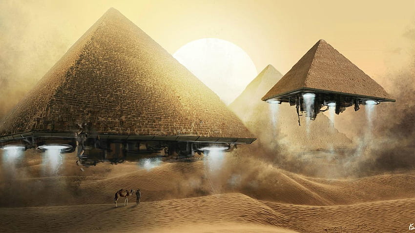Ancient Egypt, Architecture, Building, Pyramid, Countryside, Cool Ancient Egyptian HD wallpaper